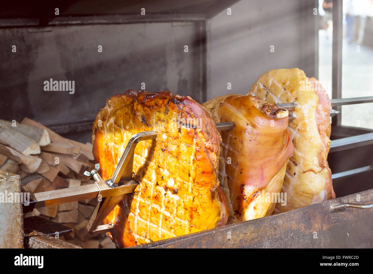 Traditional czech grill prague hi-res stock photography and images - Alamy