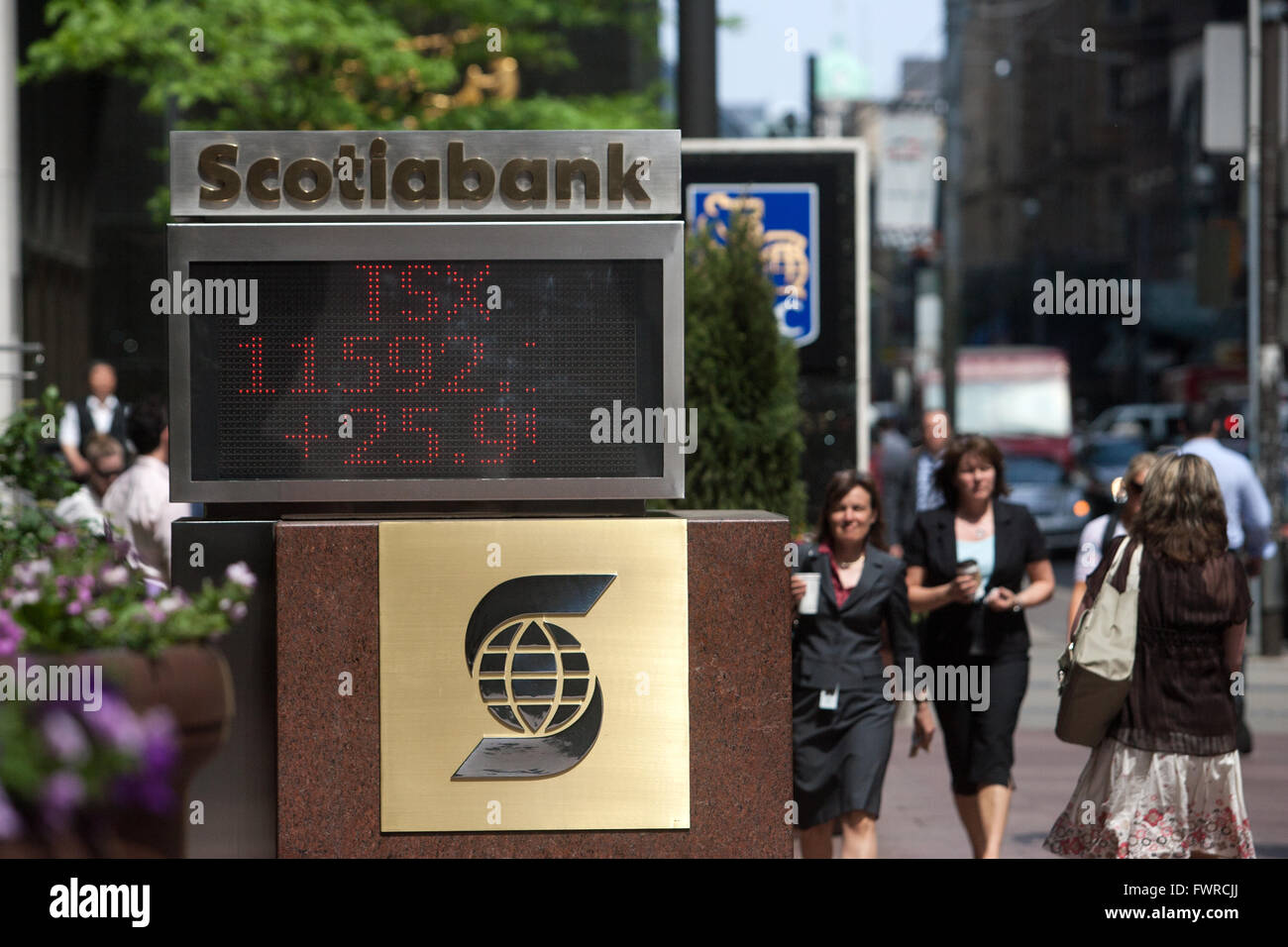 Toronto stock exchange hires stock photography and images Alamy