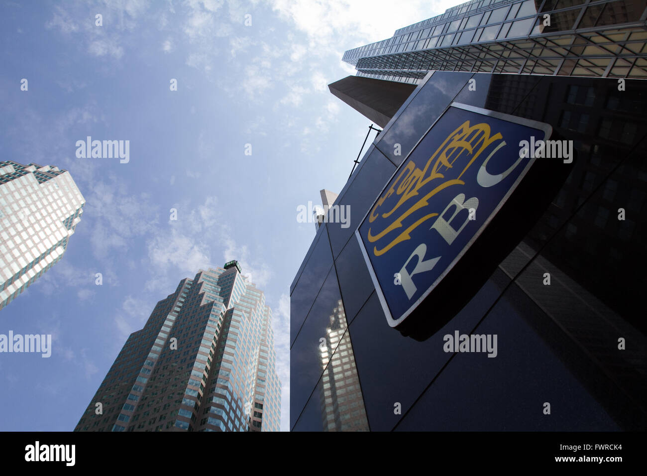 RBC head office downtown Toronto, Ont., on May 29, 2012. Stock Photo