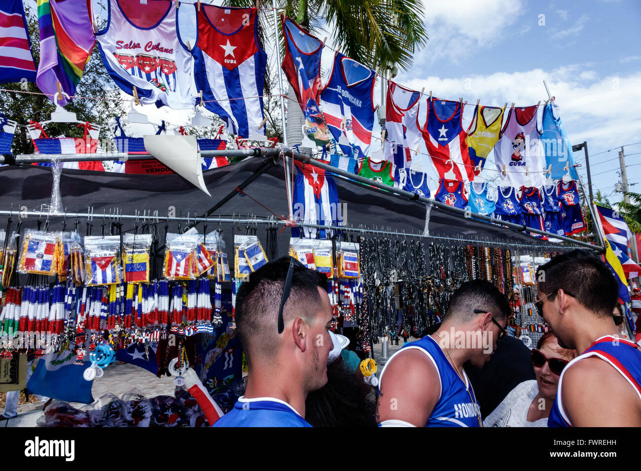 Florida, South, FL, Miami, Little Havana, Calle Ocho, annual street