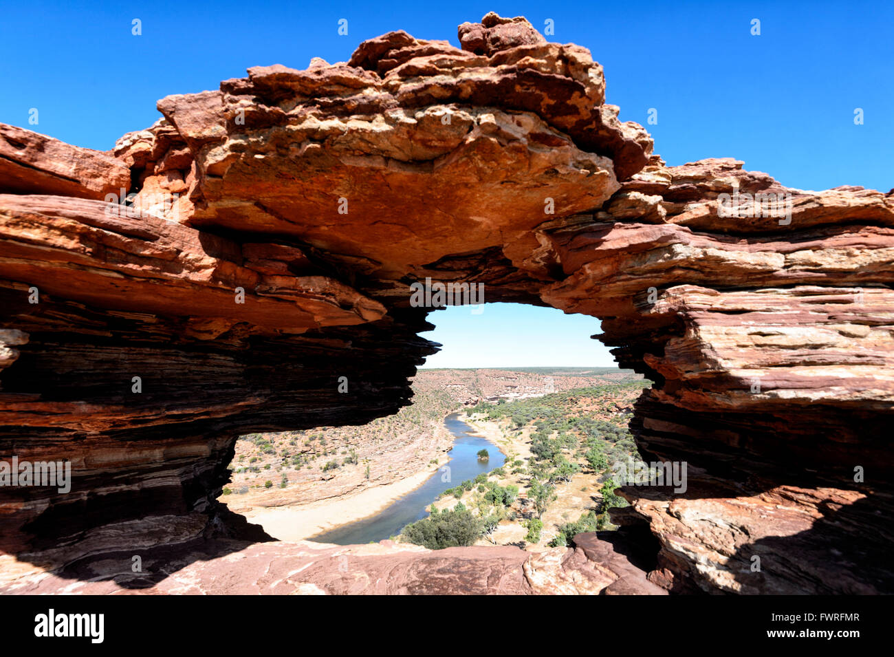 Nature's Window, Kalbarri National Park, Western Australia, Australia Stock Photo