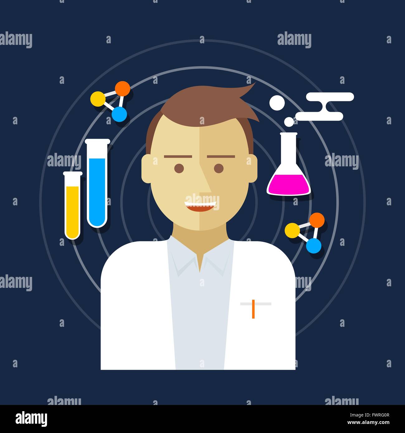 Lab alphabet Stock Vector Images - Alamy