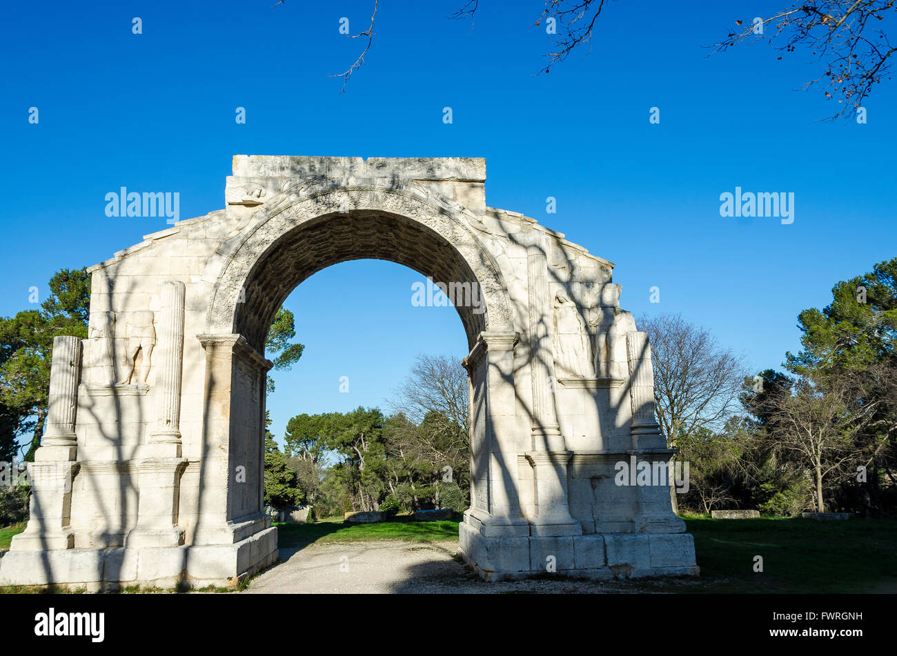 GLANUM, ST REMY DE PROVENCE, BDR FRANCE 13 Stock Photo Alamy