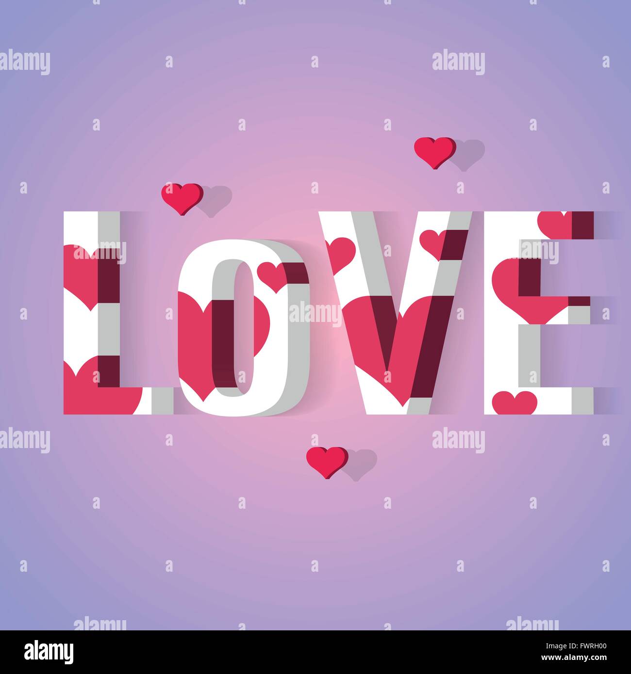 Vector inscription Love Stock Vector Image & Art - Alamy