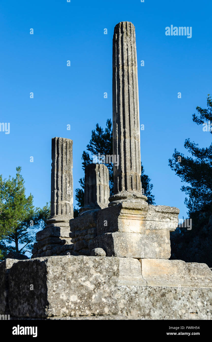 GLANUM, ST REMY DE PROVENCE, BDR FRANCE 13 Stock Photo Alamy