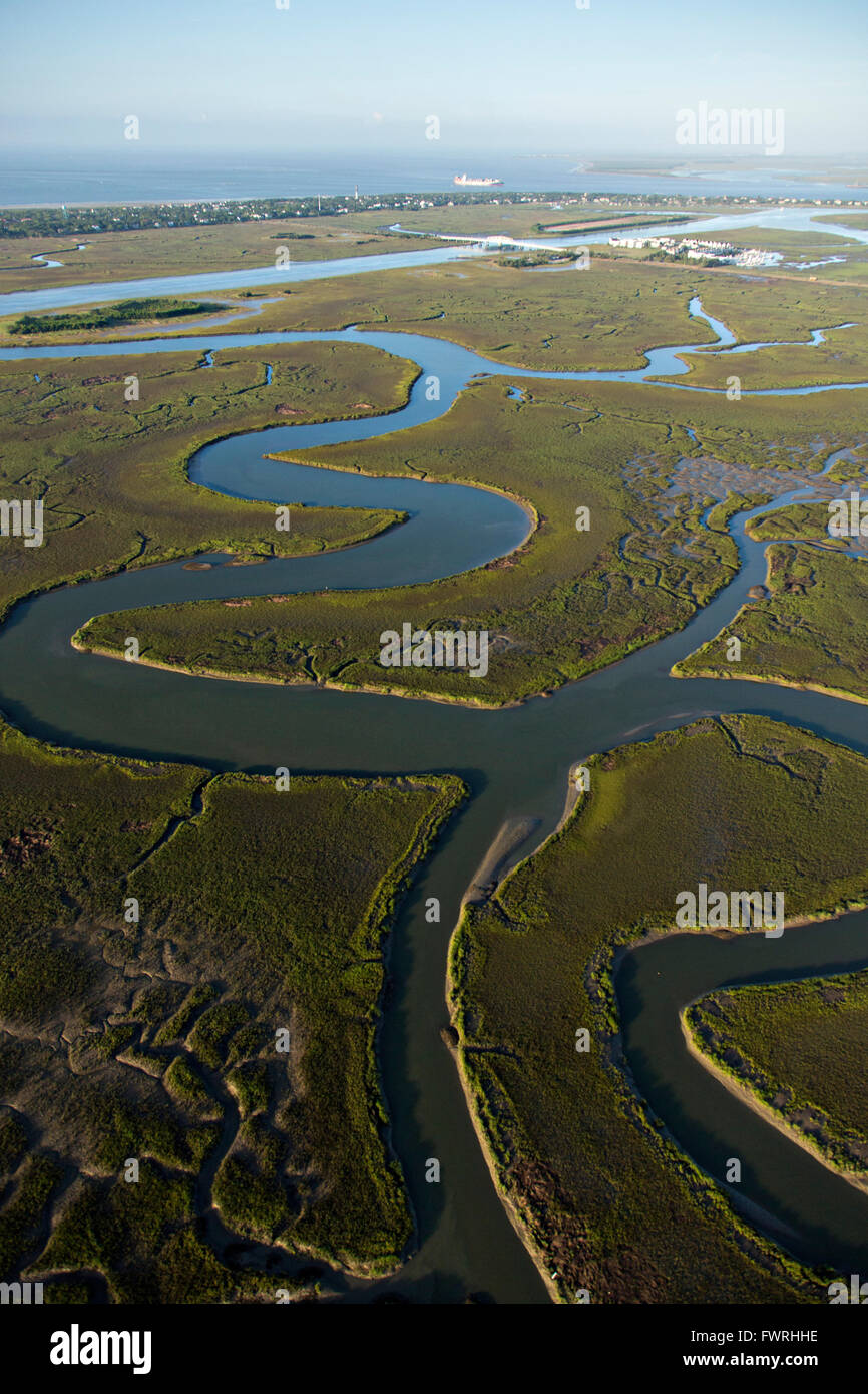 Pristine saltwater marsh hires stock photography and images Alamy