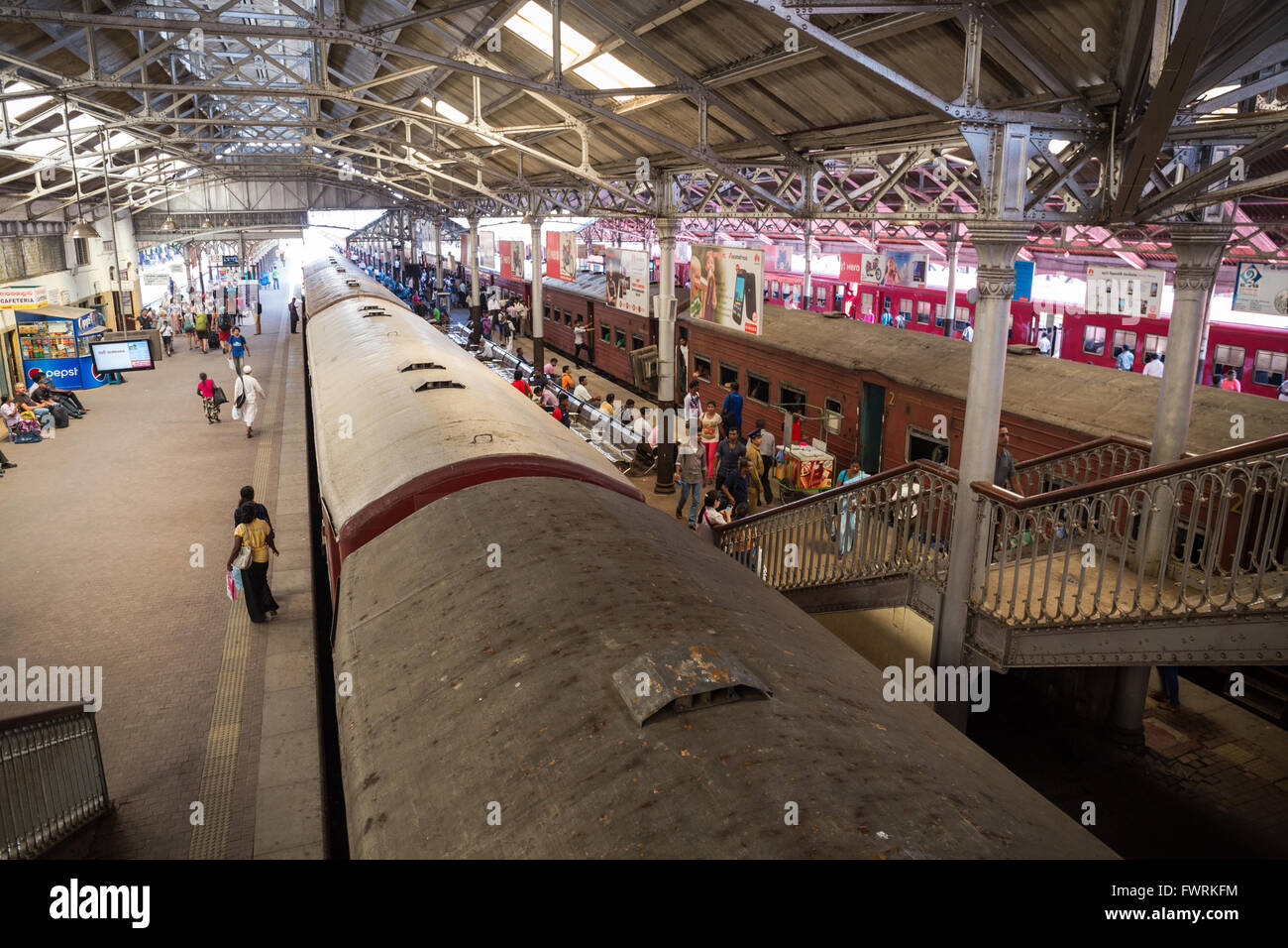 Rail tracks colombo hi-res stock photography and images - Alamy