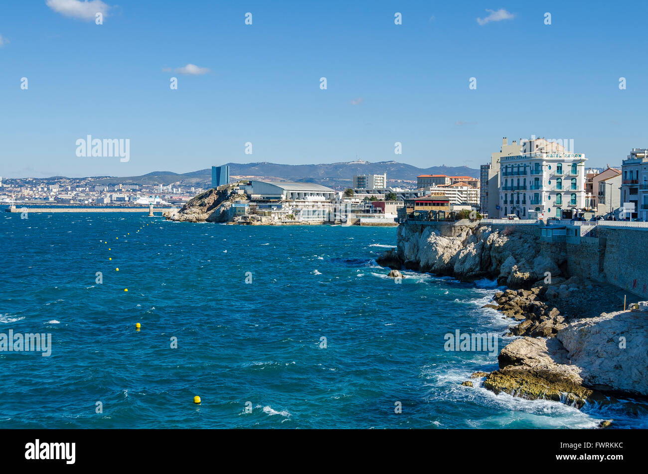 LA JOLIETTE, LE PORT ET LA TOUR CGM, MARSEILLE, BDR, FRANCE 13 Stock Photo Alamy