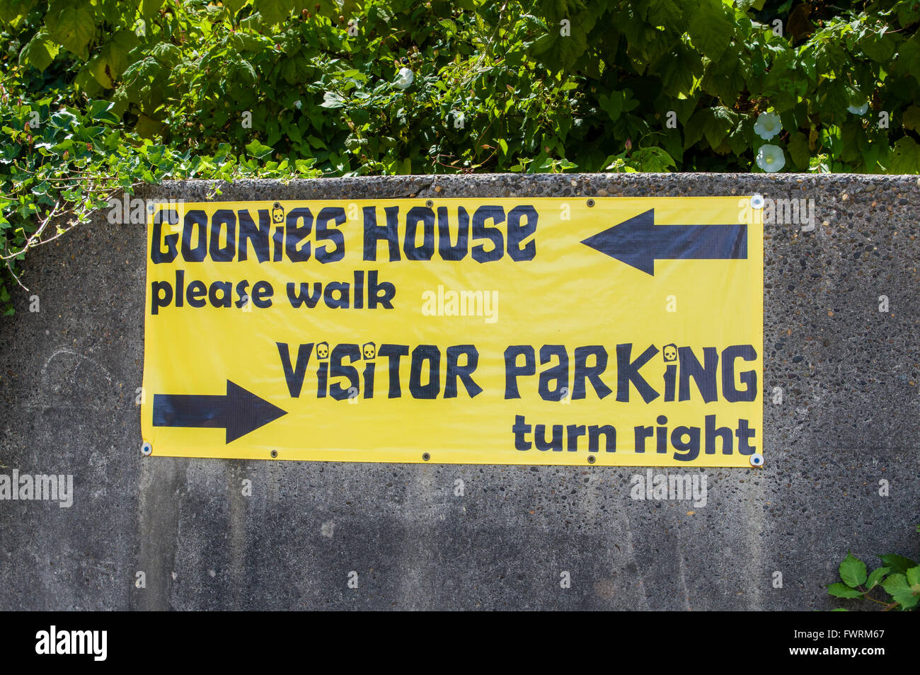 Astoria Signage Parking Oregon Sign High Resolution Stock Photography