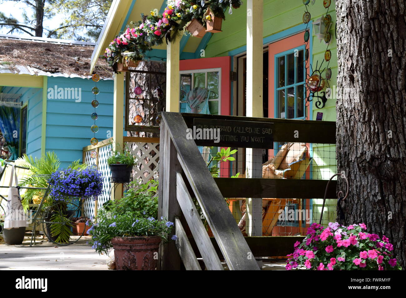 Tybee Island Shop Stock Photo Alamy