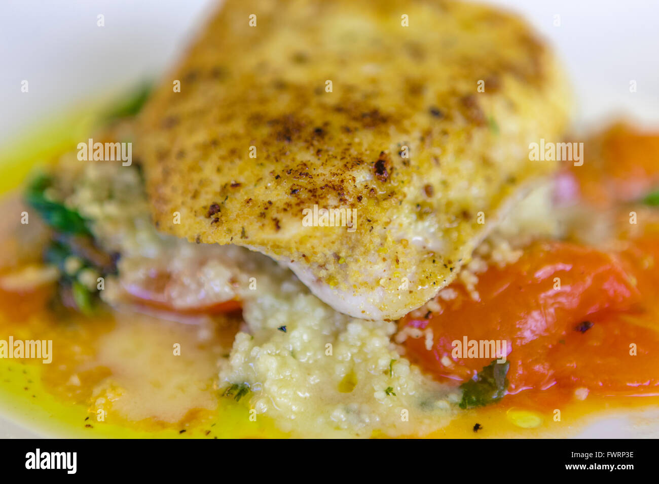 fine dining dinner selection Maui Hawaii Stock Photo Alamy