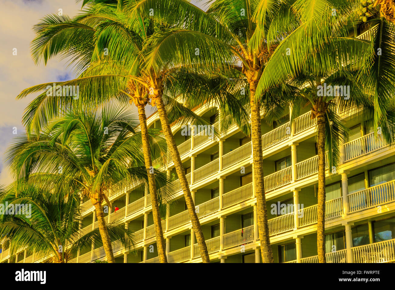 Resort in Lahaina Maui Stock Photo Alamy