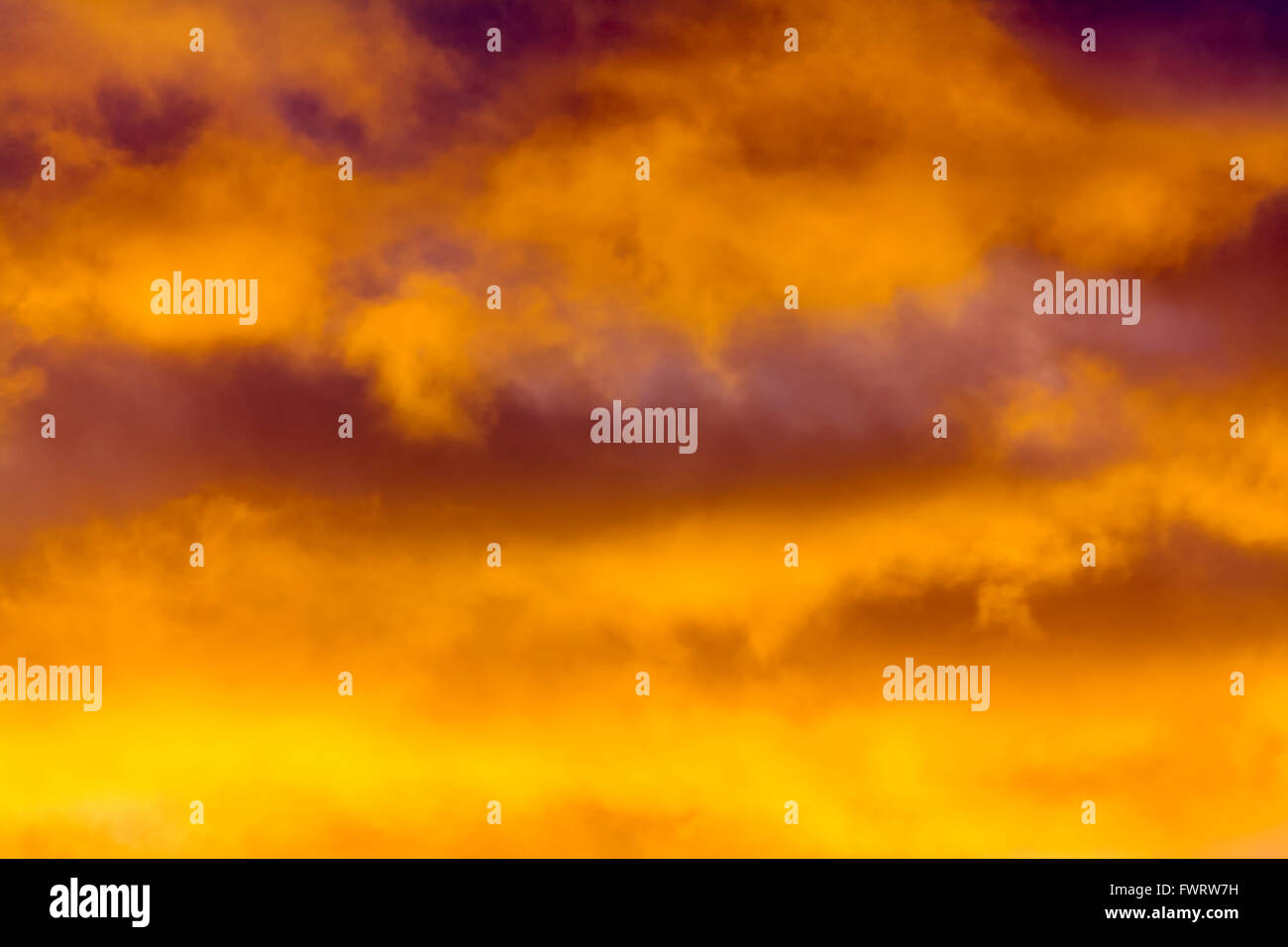 Fiery sky sunset over hi-res stock photography and images - Alamy