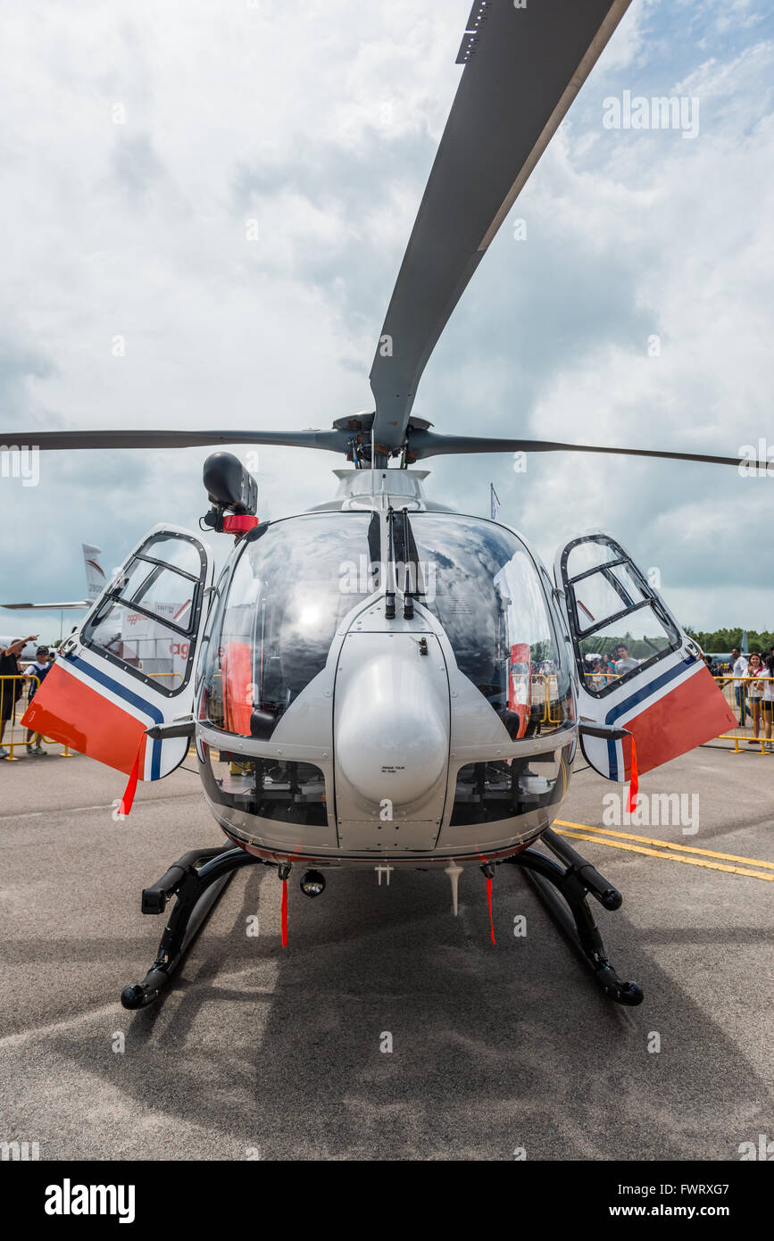 Transport helicopter Singapore Airshow 2016 Stock Photo Alamy