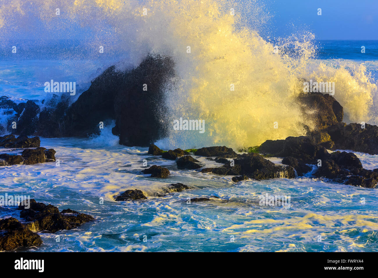 Ho'okipa Beach, Maui Stock Photo