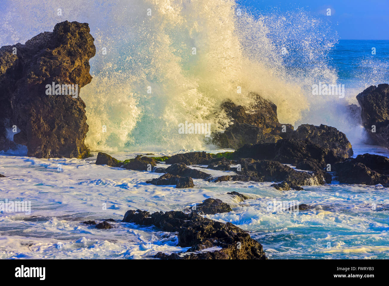 Ho'okipa Beach, Maui Stock Photo