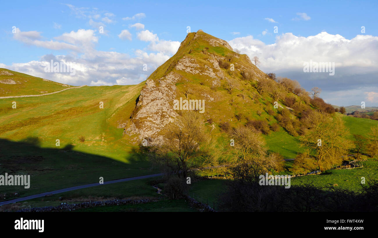 Parkhouse Hill & Chrome Hill Hollingsclough Peak District National Park, Derbyshire river Dove