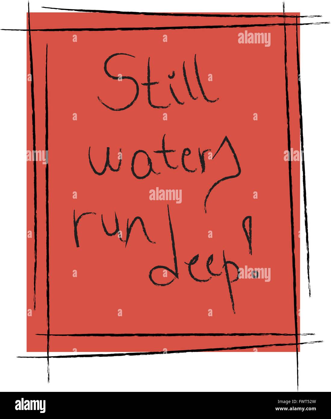 an idiom handwritten with chalk Stock Vector Image & Art Alamy