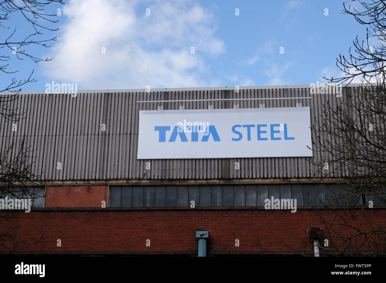Tata steel sign hi-res stock photography and images - Alamy