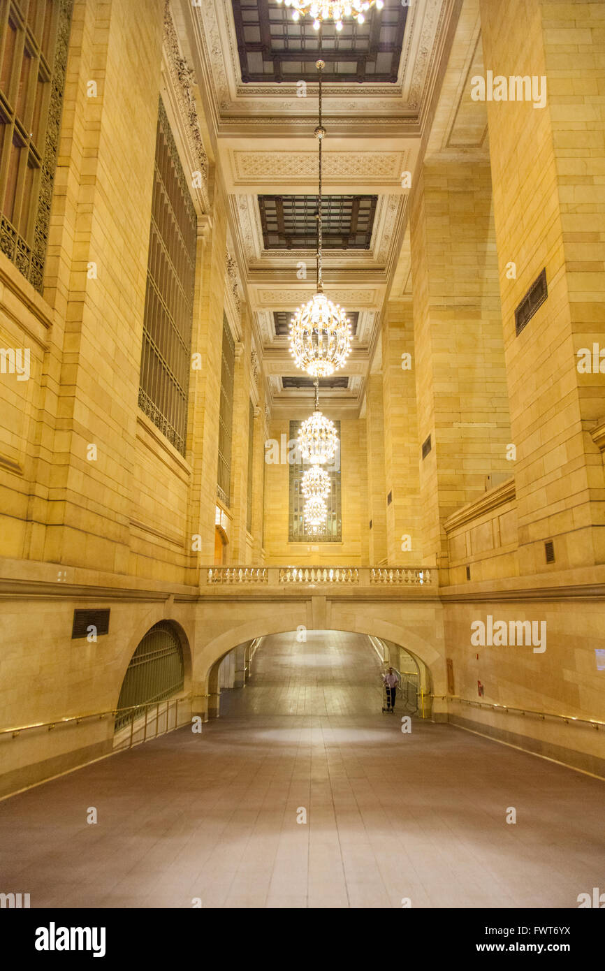 Whispering gallery in Grand Central terminal Station. Manhattan, New York City, United States of