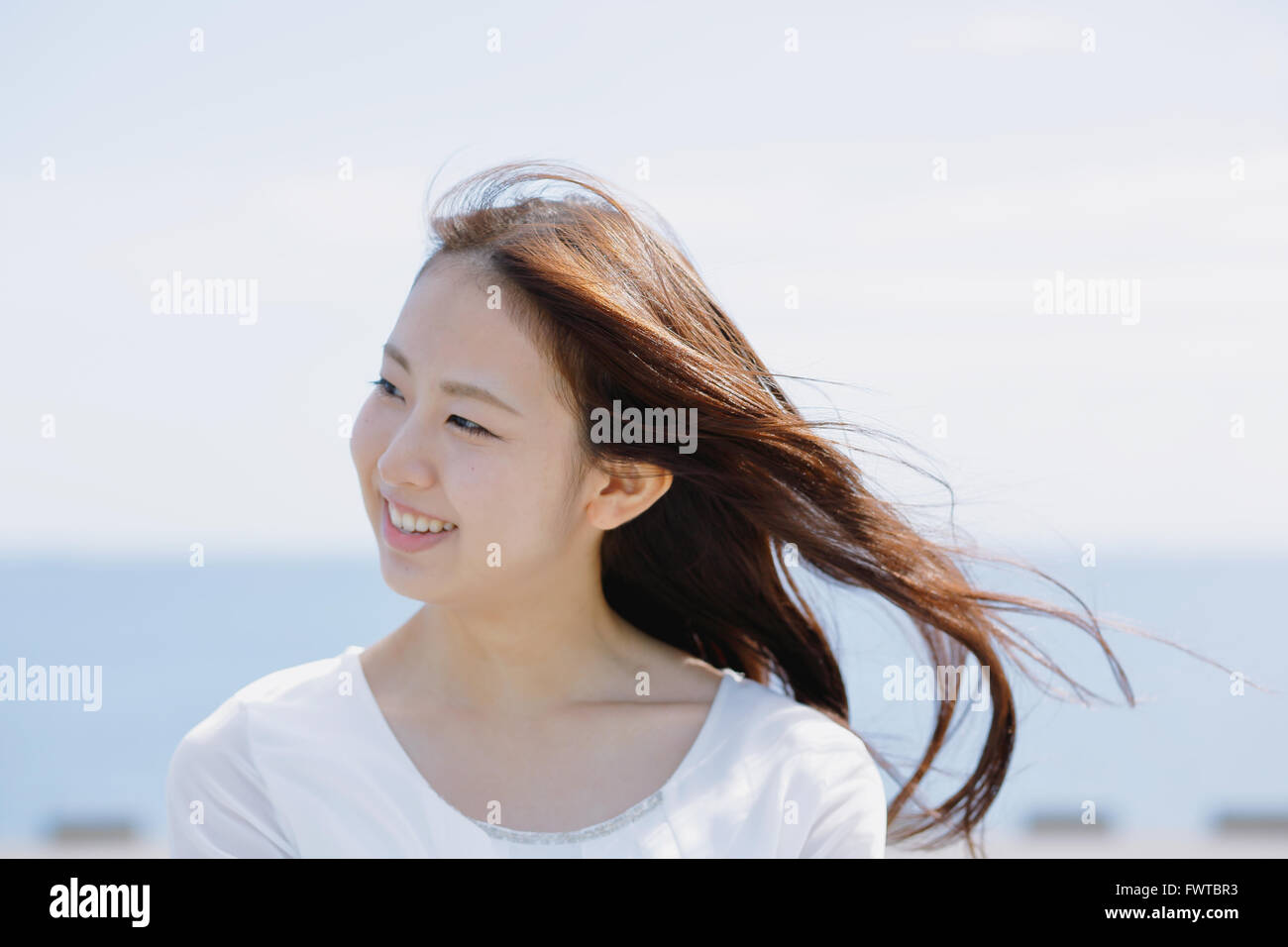 Young japanese woman portrait hi-res stock photography and images - Alamy