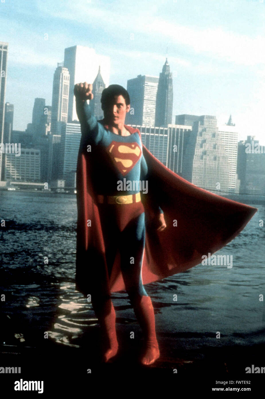 Superman (1978) Christopher Reeve Stock Photos & Superman (1978 ...
