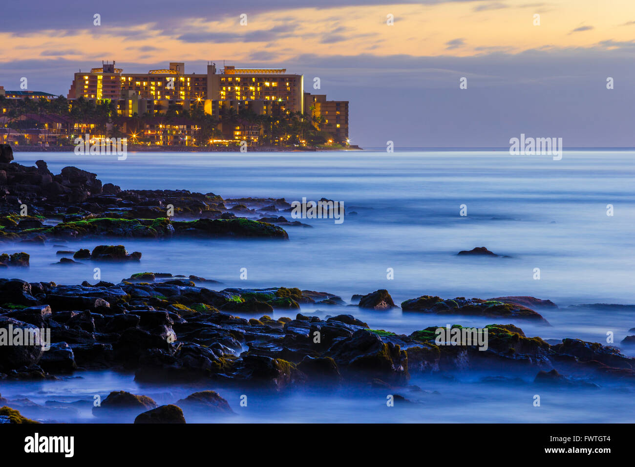 Oceanfront maui resort hires stock photography and images Alamy