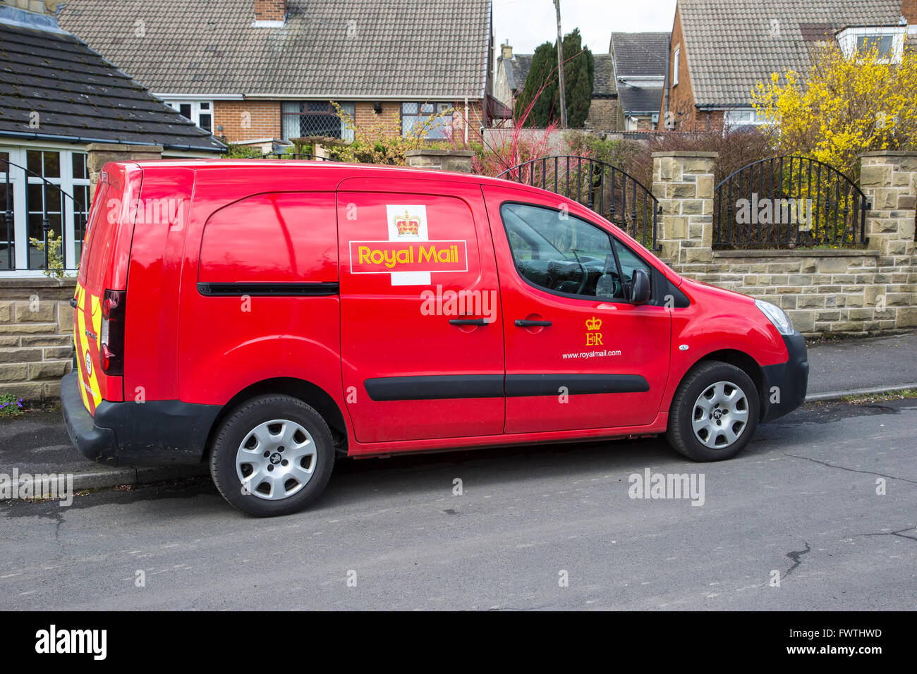 English Royal Mail Post Office van in 