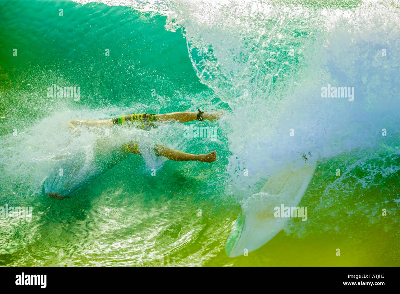 surfing on Maui Stock Photo Alamy