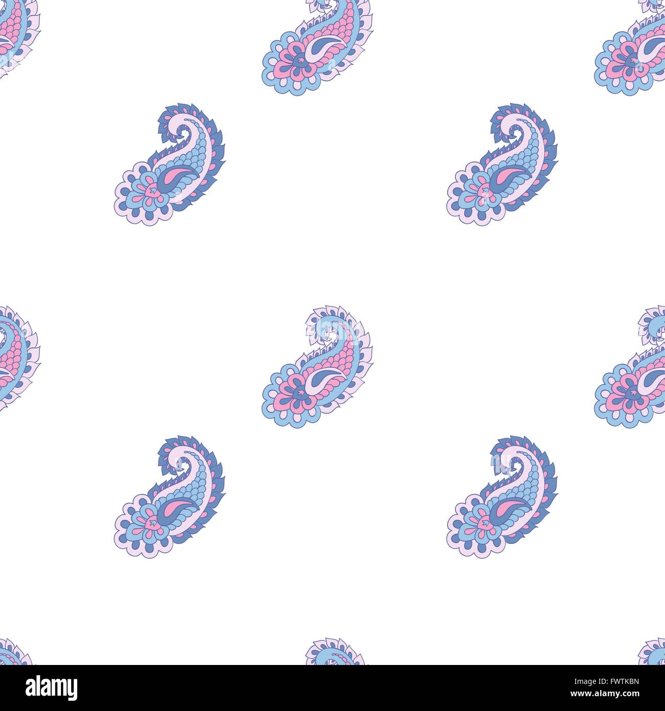 Seamless paisley pattern Stock Vector Image & Art - Alamy
