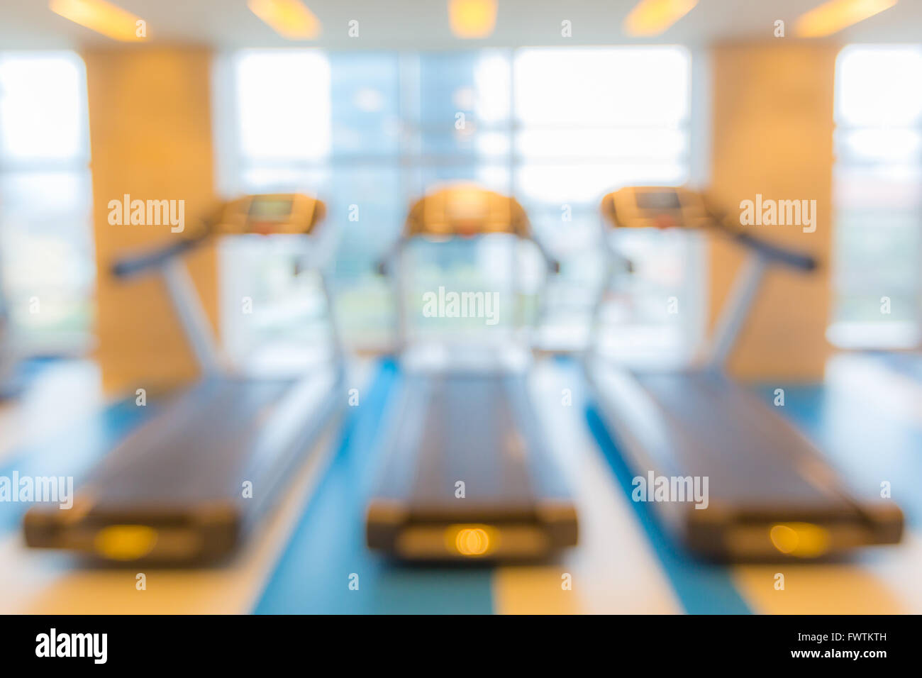 Abstract blur fitness gym background hi-res stock photography and ...