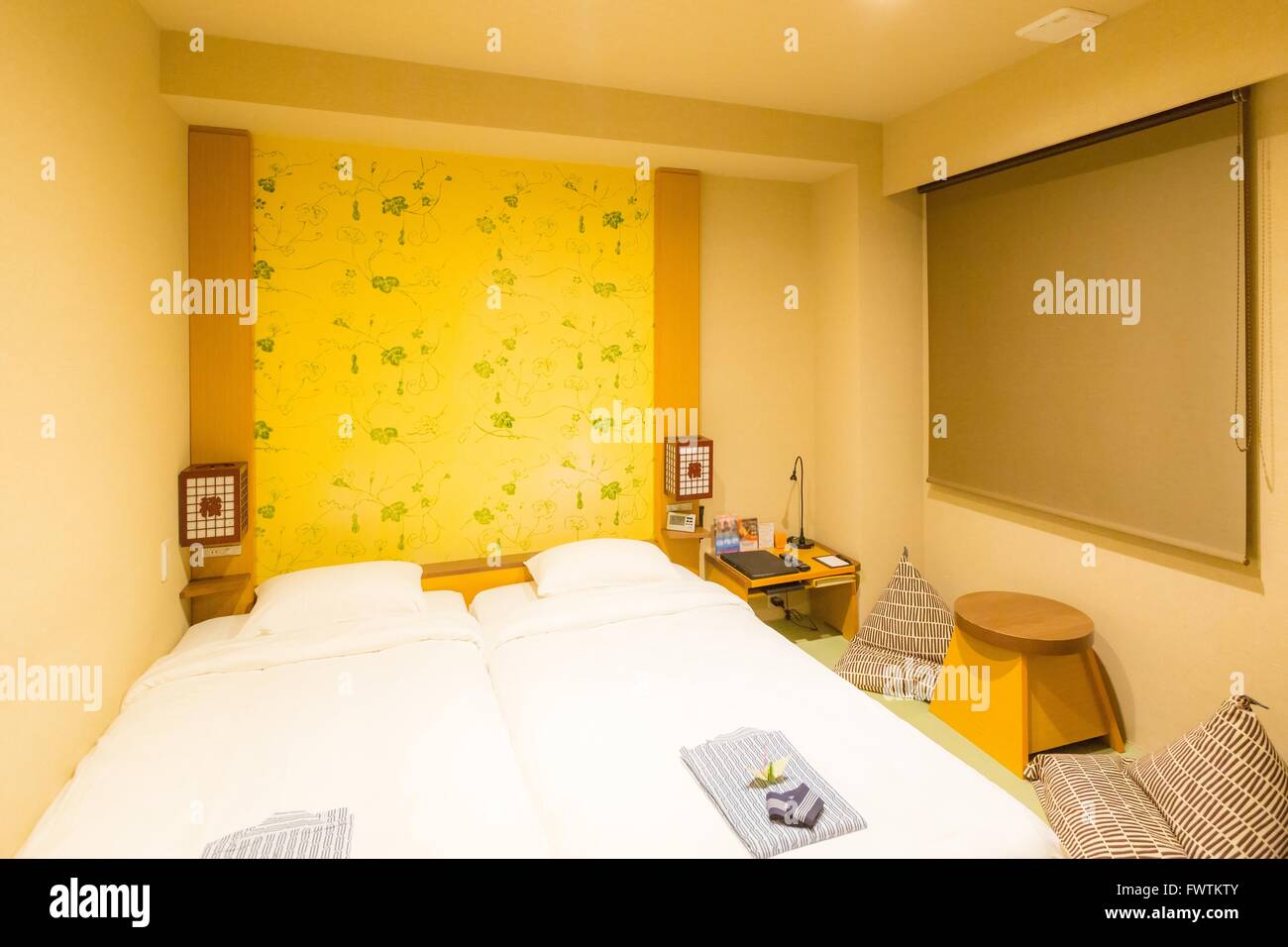Luxury Modern Japanese Style Bedroom Stock Photo 101960683