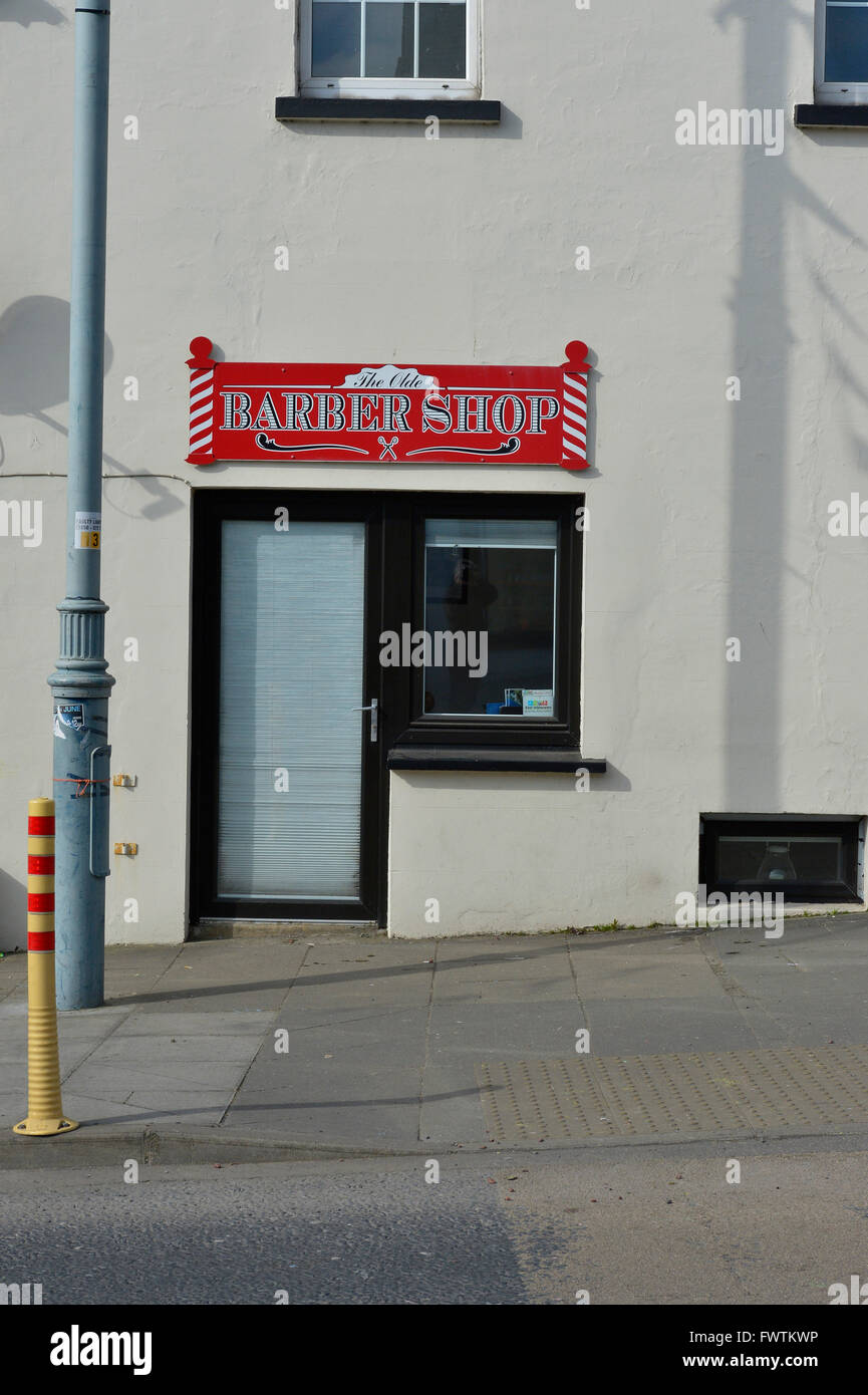 Barber Shop On Main Street Moville Inishowen County