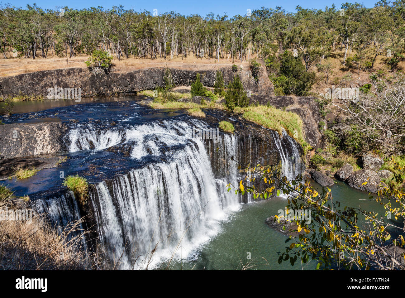 Australia, Queensland, Atherton Tableland, Millstream Falls Stock Photo