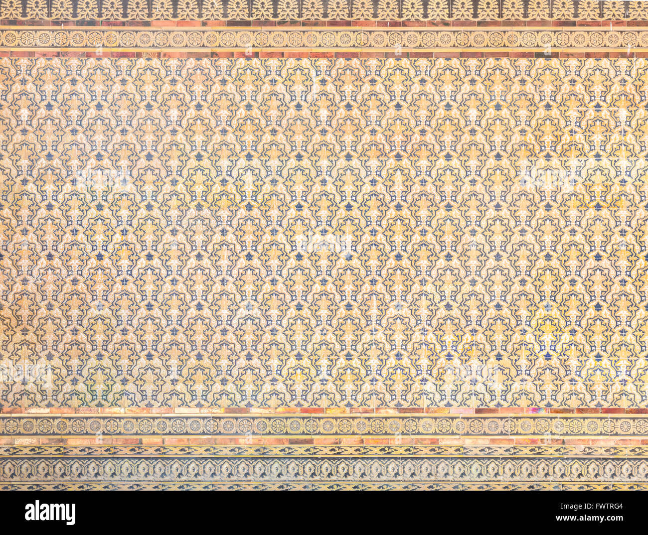 tile wall royal gothic background Stock Photo - Alamy