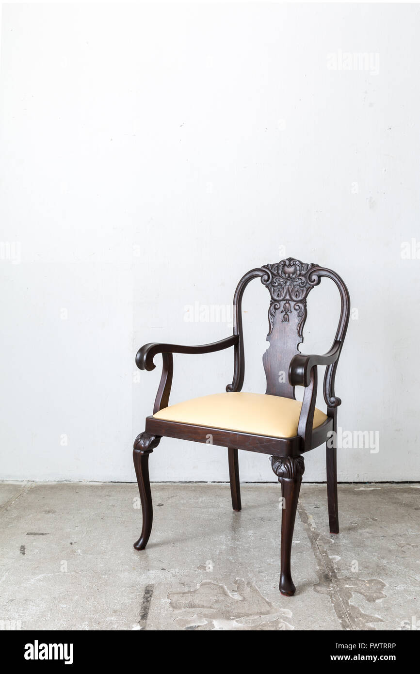 Leather chair desk hi-res stock photography and images - Alamy