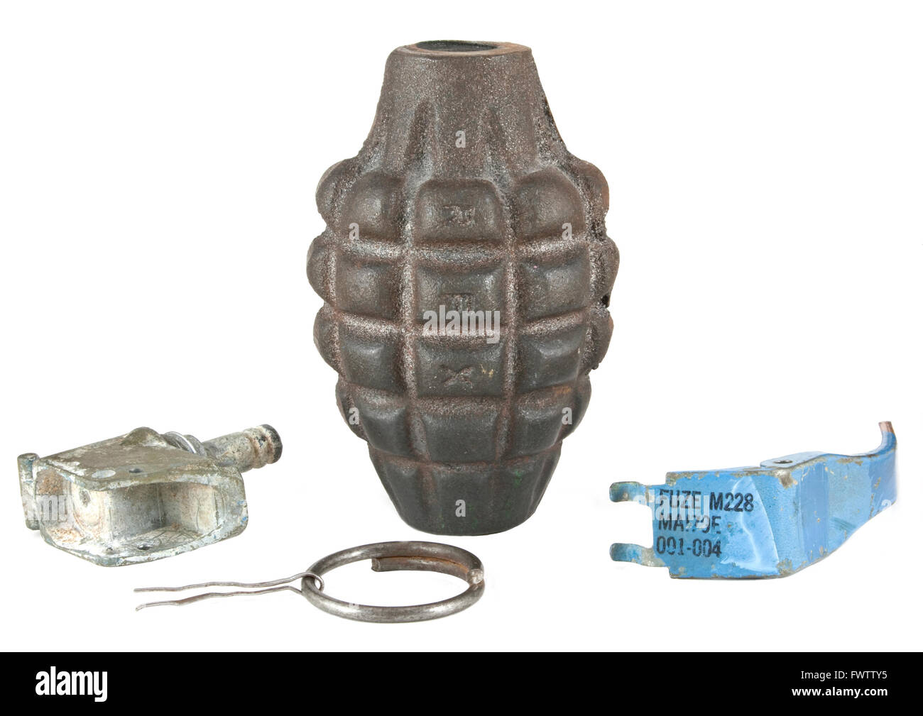 Hand grenade parts hires stock photography and images Alamy