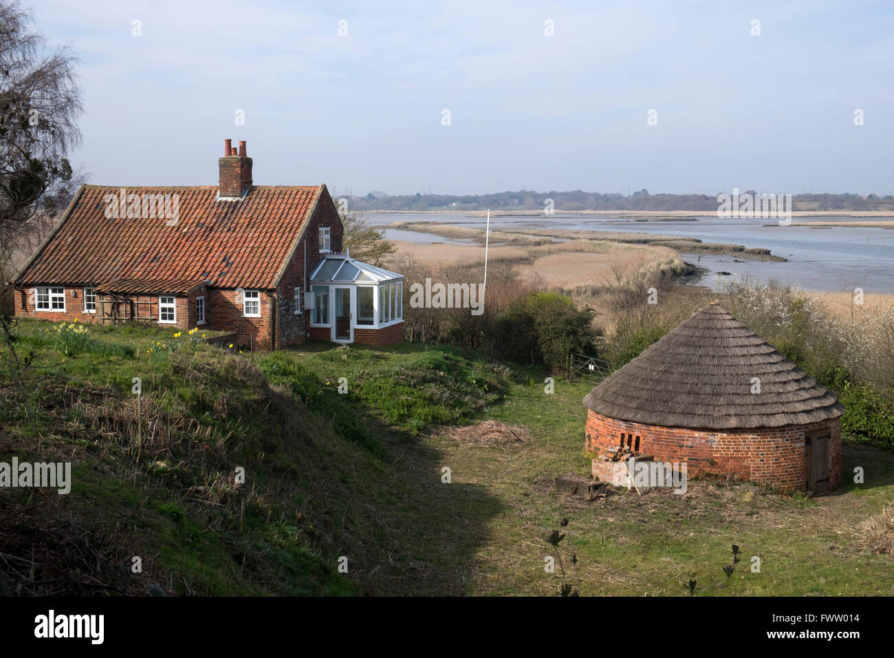 Jumbo's Cottage Iken Suffolk UK Stock Photo 101967072 Alamy