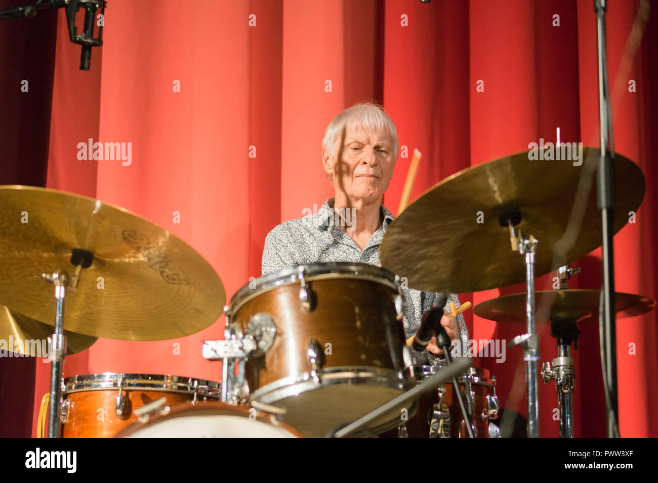 Drummer Alex Riel Stock Photo - Alamy