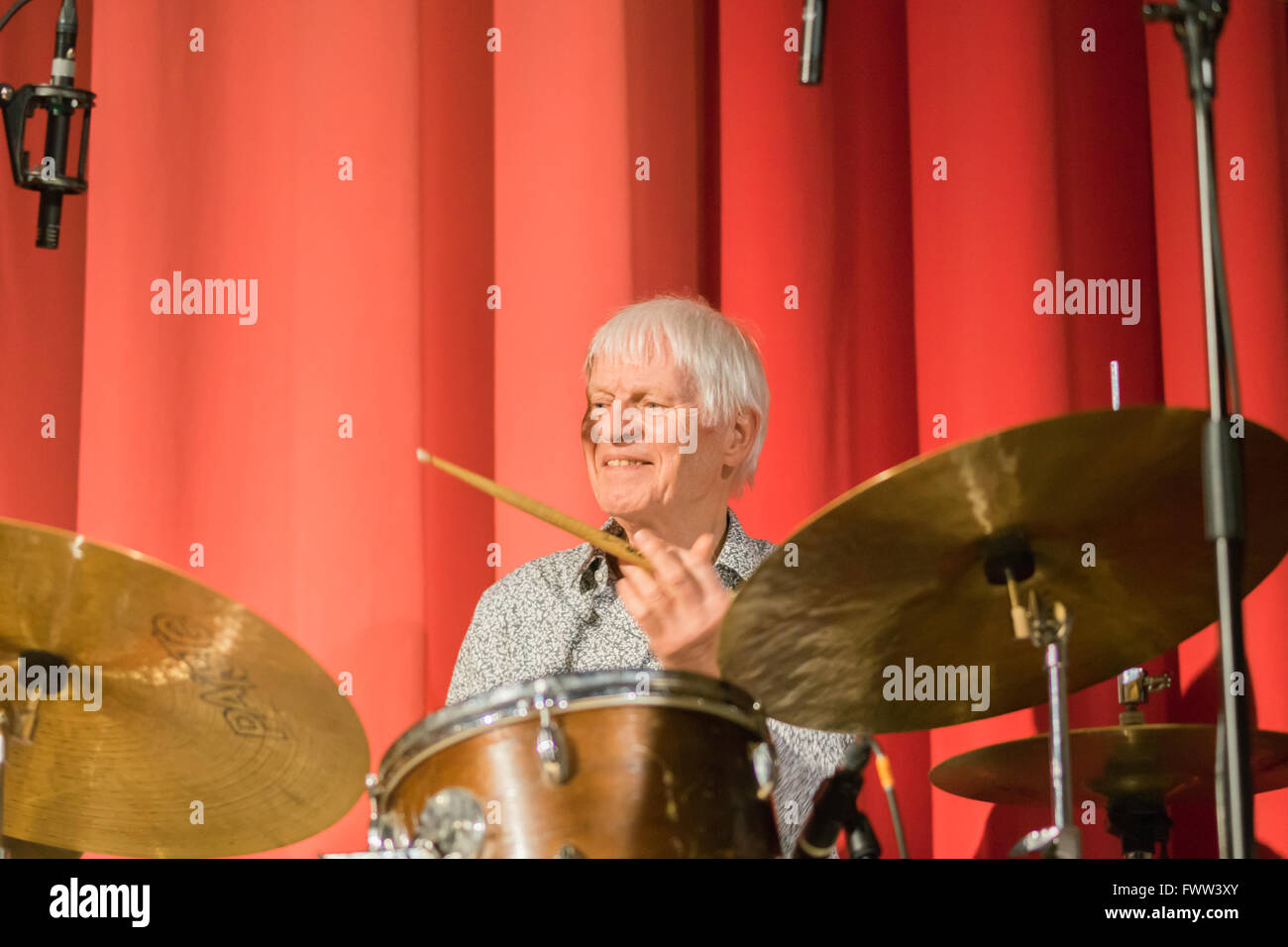Drummer Alex Riel Stock Photo - Alamy