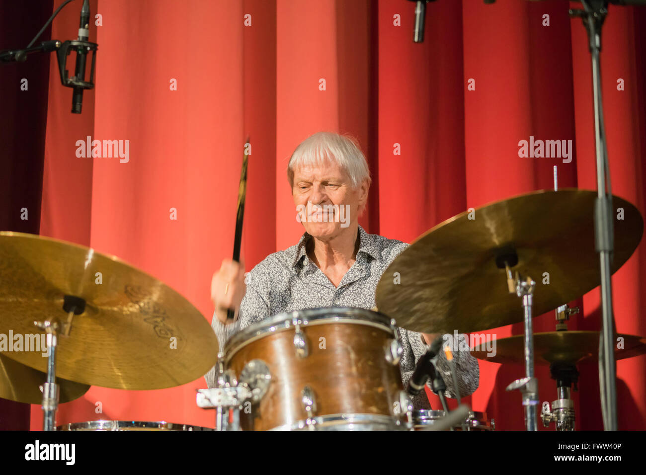 Drummer Alex Riel Stock Photo - Alamy