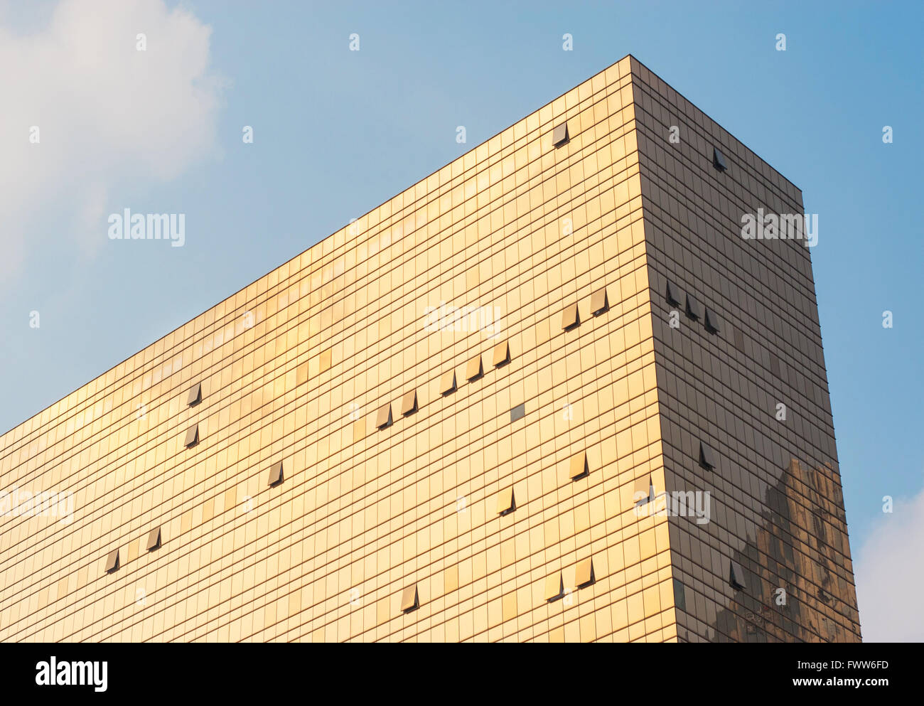 Gold glass building hires stock photography and images Alamy