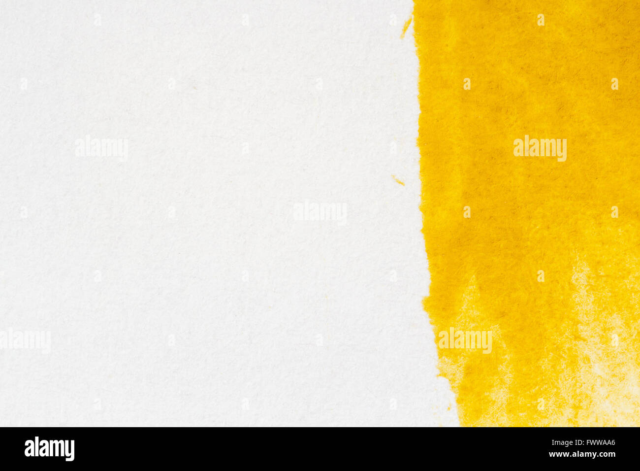 Abstract hand drawn yellow watercolor paints background Stock Photo - Alamy