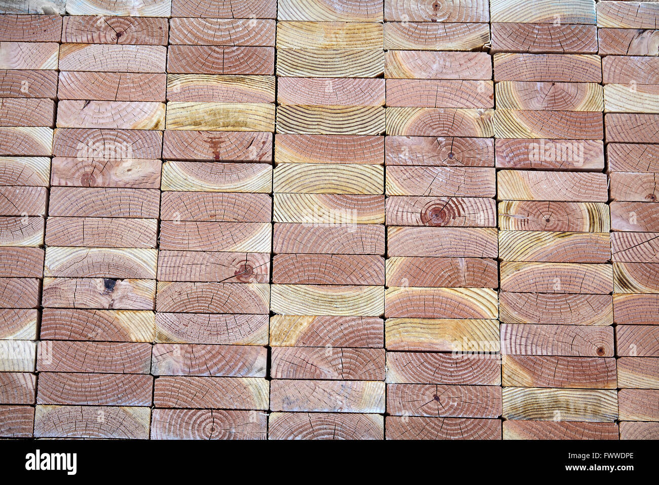 wood construction materials for building industry Stock Photo