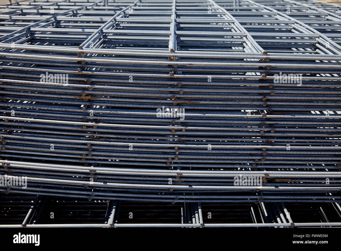 steel rebar and mesh for concrete reinforcing construction building