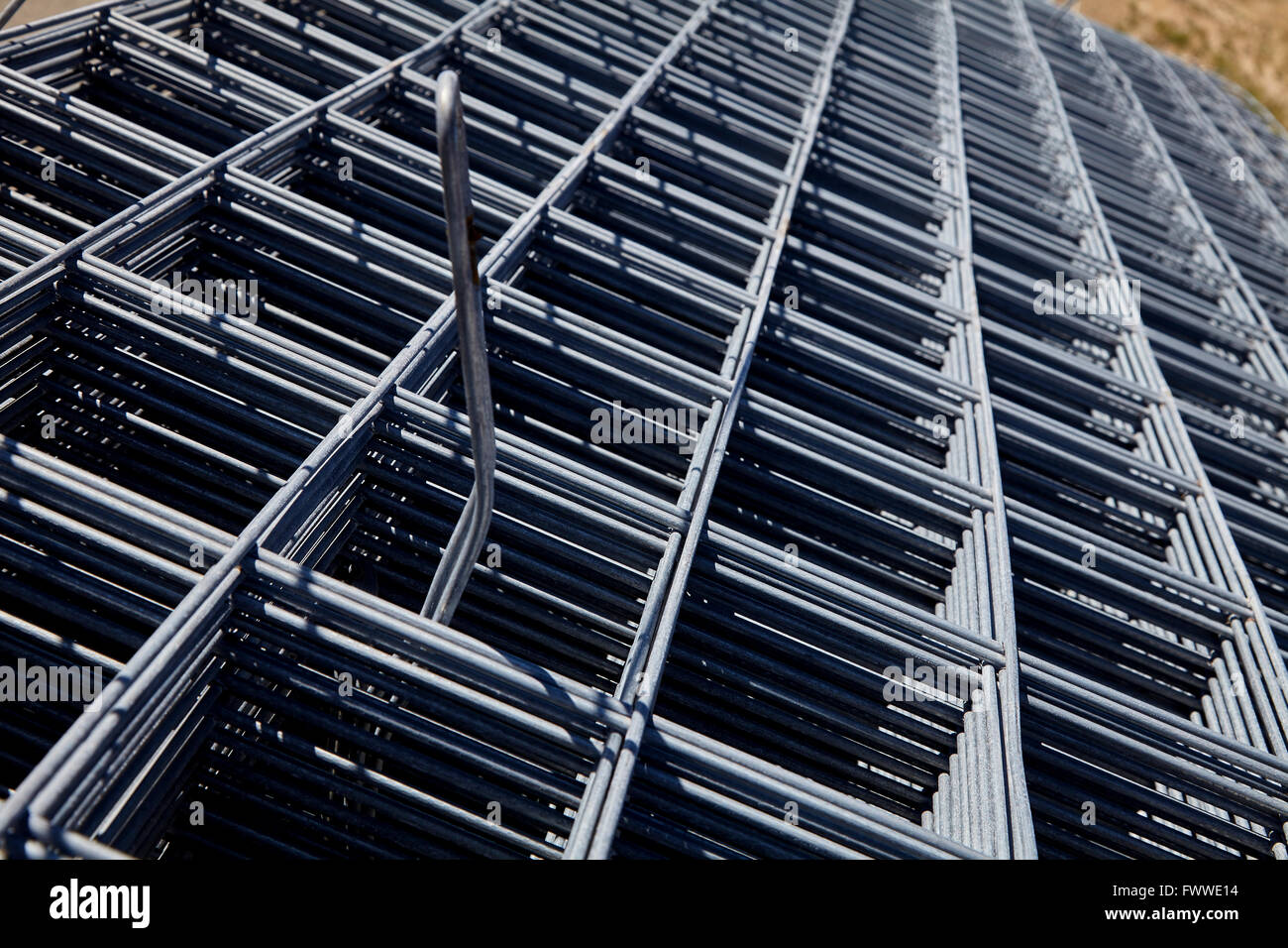 steel rebar and mesh for concrete reinforcing construction building