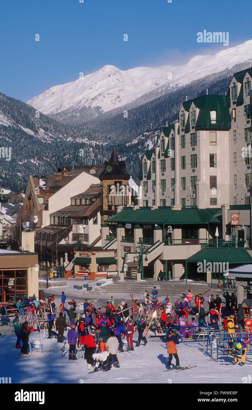 Whistler Ski Resort, British Columbia, Canada Stock Photo
