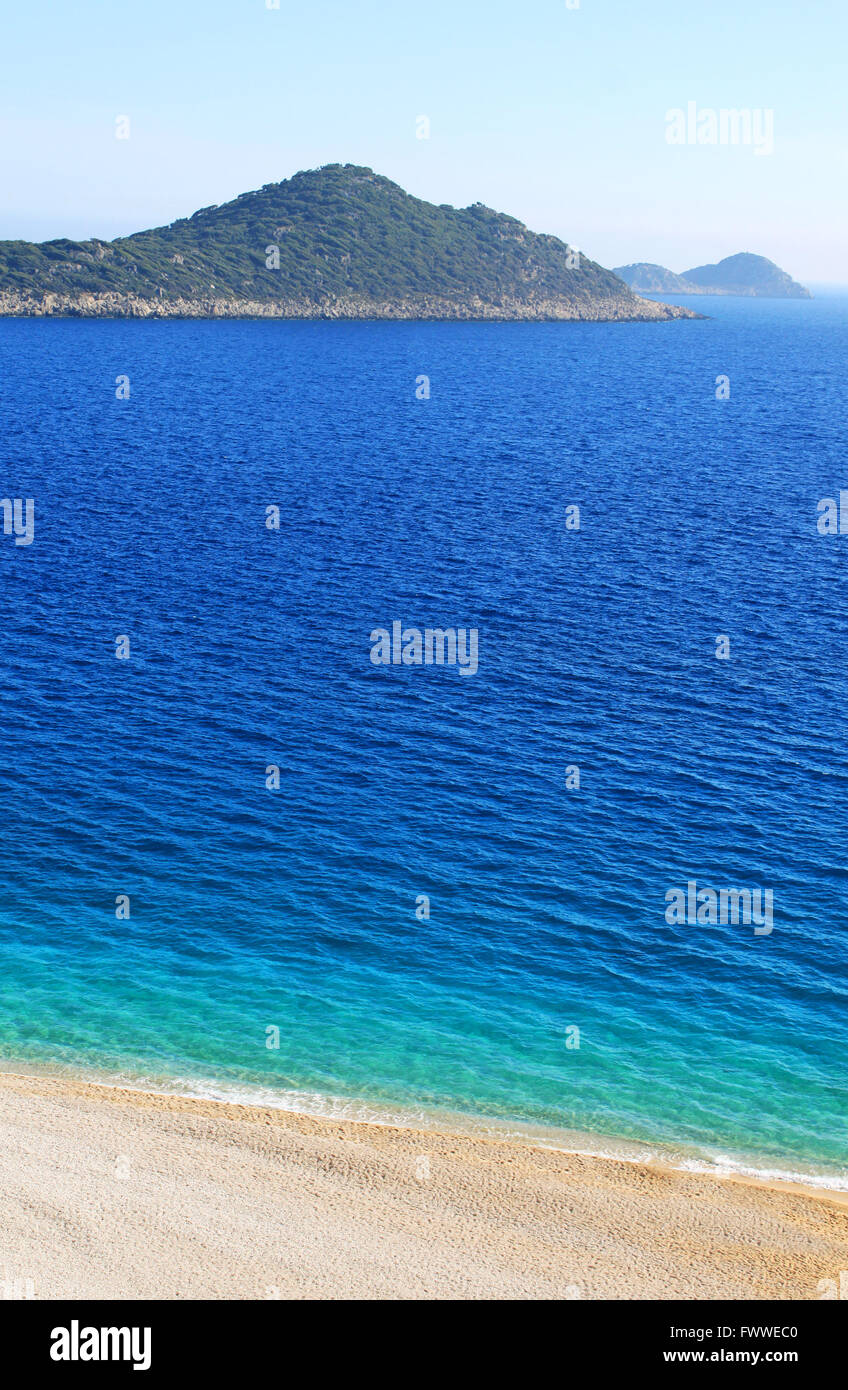 Kaputas Beach, Mediterranean coast, Turkey Stock Photo
