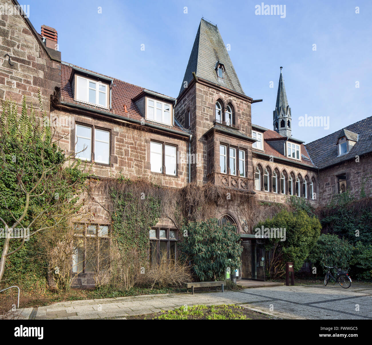 University of Kassel, Department of Organic Farming and International Agriculture, field office Witzenhausen, Hesse, Germany Stock Photo