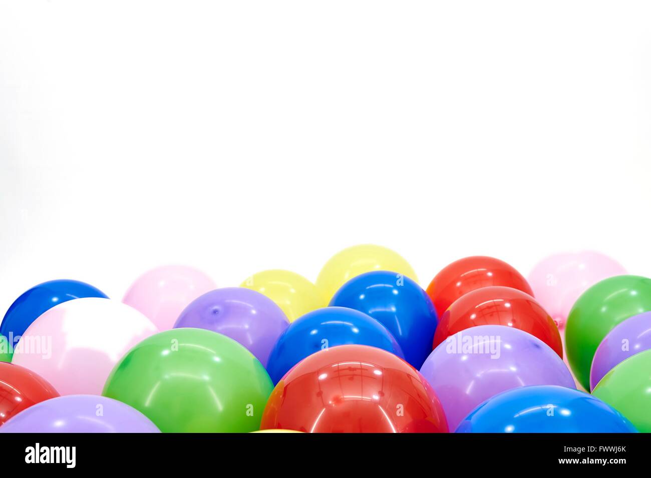 A studio photo of party balloons Stock Photo Alamy
